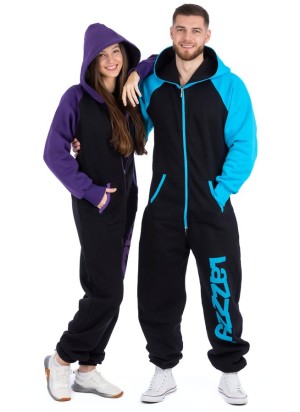 Black Purple - DUO - Lazzzy® Premium Jumpsuit