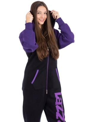 Black Purple - DUO - Lazzzy® Premium Jumpsuit