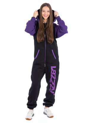 Black Purple - DUO - Lazzzy® Premium Jumpsuit