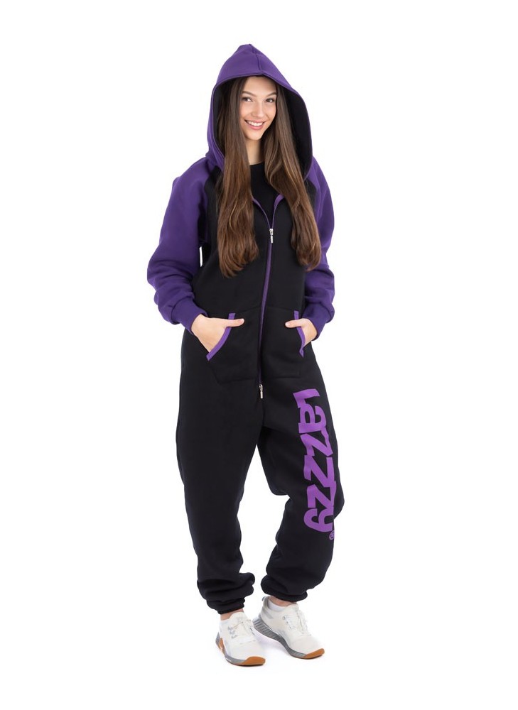 Black Purple - DUO - Lazzzy® Premium Jumpsuit