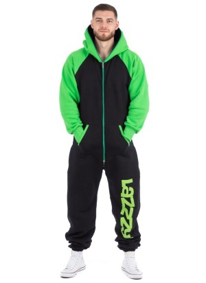 Black Green - DUO - Lazzzy® Premium Jumpsuit