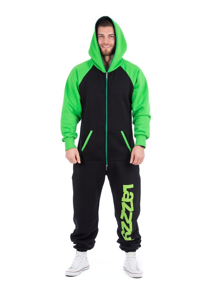 Black Green - DUO - Lazzzy® Premium Jumpsuit