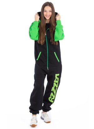 Black Green - DUO - Lazzzy® Premium Jumpsuit